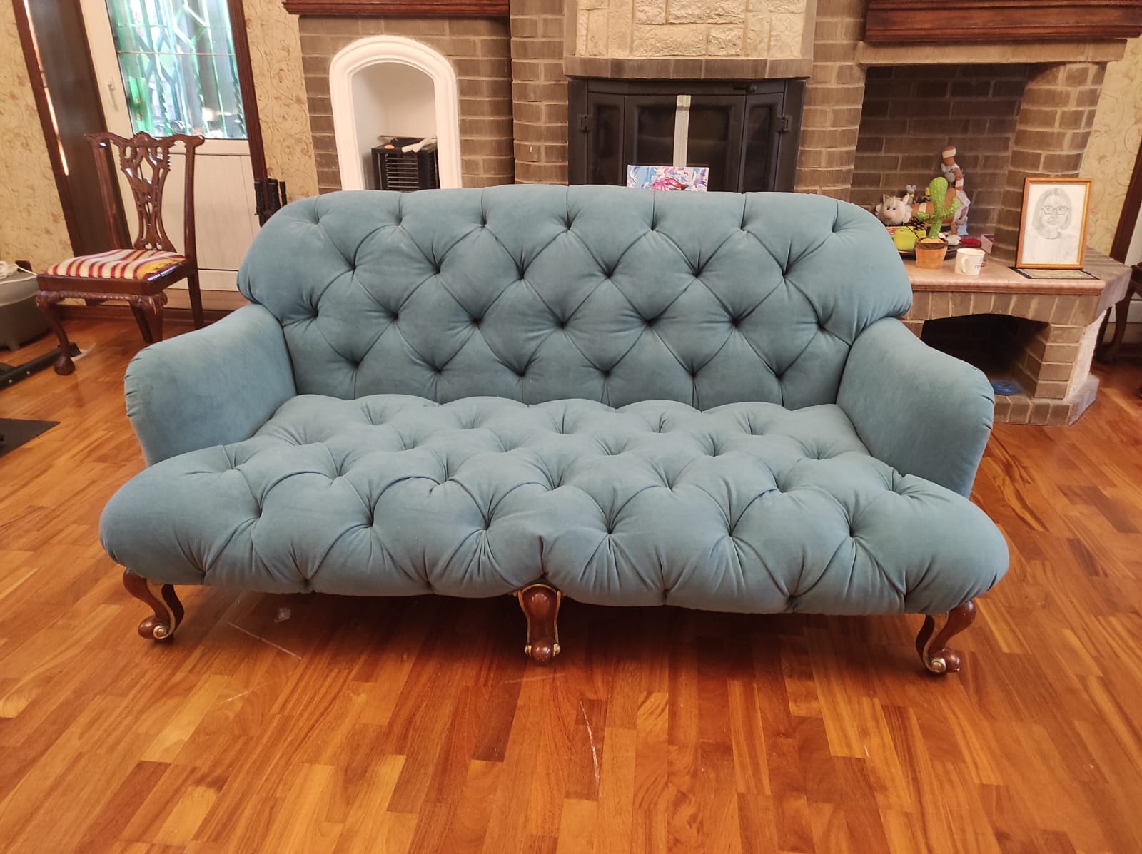 Обивка дивана. Тимирязевский район 